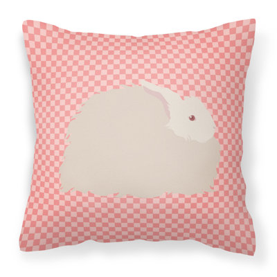 East Urban Home Thug for Life Bunny Nuada Hedgehog Throw Pillow East Urban
